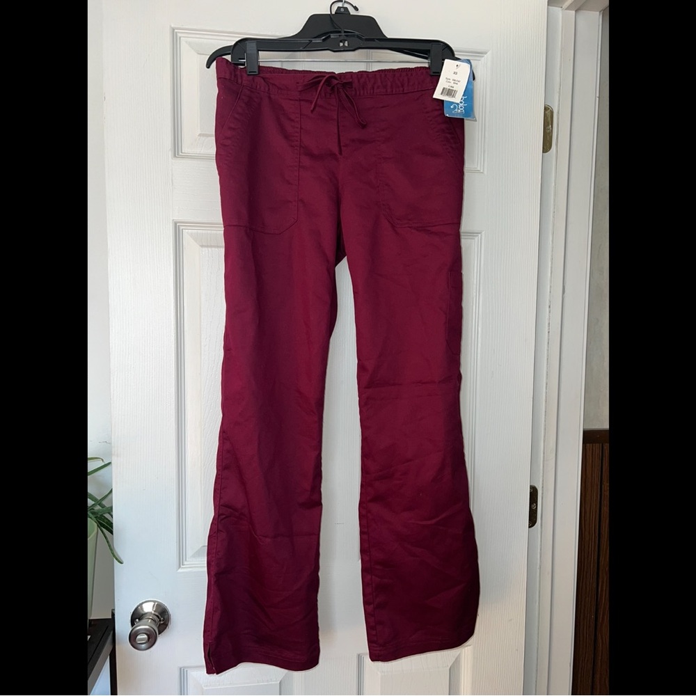 Stylish Burgundy Pants
